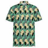 Ankara Style - AFRICAN PRINT POLO SHIRT - Ohey3f3o