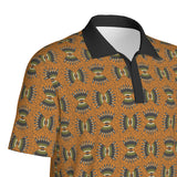 Ankara Style - AFRICAN PRINT POLO SHIRT - MAMA