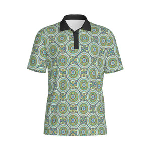 Ankara Style - AFRICAN PRINT POLO SHIRT - CHARLESKELE