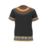 Men's African Dashiki Shirt - Black