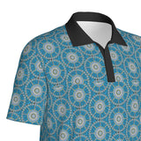 Ankara Style - AFRICAN PRINT POLO SHIRT - NUGBO