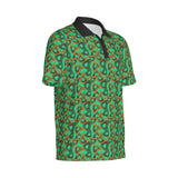 Ankara Style - AFRICAN PRINT POLO SHIRT - LAKAMON