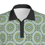 Ankara Style - AFRICAN PRINT POLO SHIRT - CHARLESKELE