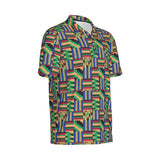 KENTE FABRIC - AFRICAN PRINT POLO SHIRT -Akwaaba