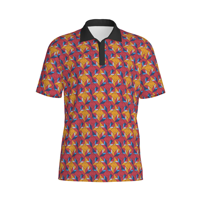 Ankara Style - AFRICAN PRINT POLO SHIRT - KOTOKU