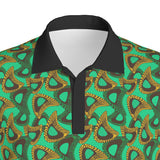 Ankara Style - AFRICAN PRINT POLO SHIRT - LAKAMON