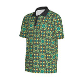 Ankara Style - AFRICAN PRINT POLO SHIRT - DADEY