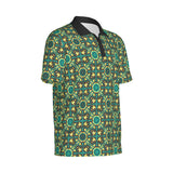 Ankara Style - AFRICAN PRINT POLO SHIRT - DADEY