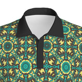 Ankara Style - AFRICAN PRINT POLO SHIRT - DADEY