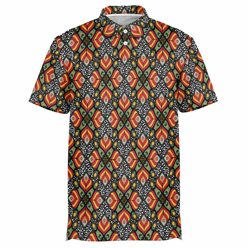 Ankara Style - AFRICAN PRINT POLO SHIRT - BaBi3