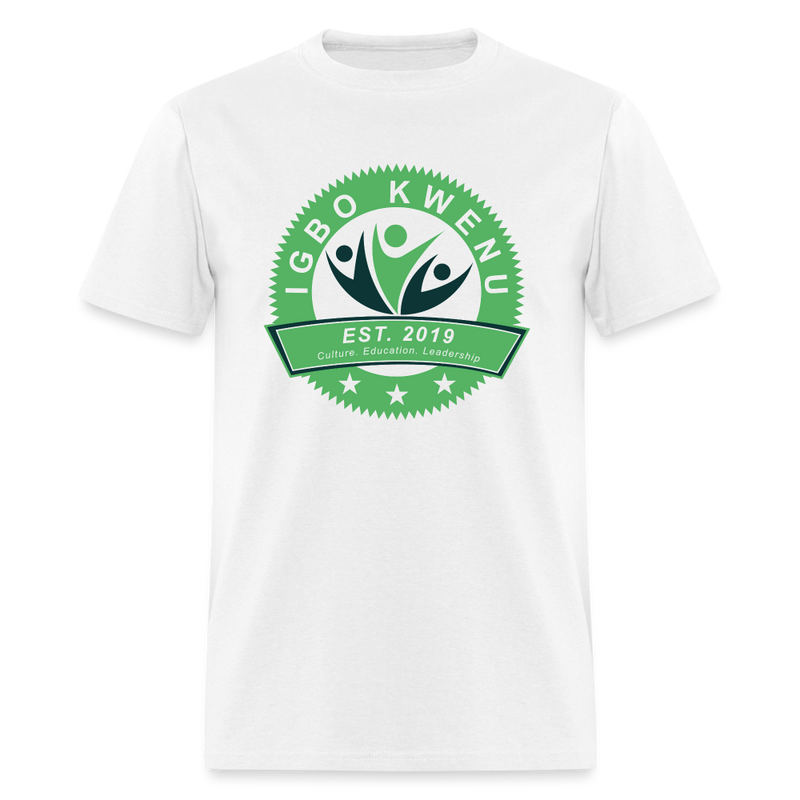 Igbo Kwenu Collection - Unisex Classic T-Shirt - Adult - white