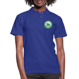 Igbo Kwenu Collection - Women's Pique Polo Shirt - royal blue