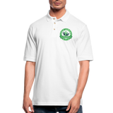 Igbo Kwenu Collection - Men's Pique Polo Shirt - white