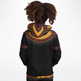 KIDS ATHLETIC HOODIES - DASHIKI STYLES COLLECTION-Black