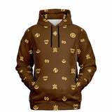 UNISEX ATHLETIC HOODIES - ADINKRA SYMBOLS STYLES COLLECTION