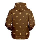 UNISEX ATHLETIC HOODIES - ADINKRA SYMBOLS STYLES COLLECTION