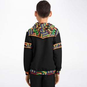 KIDS ATHLETIC HOODIES - KENTE STYLES COLLECTION