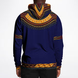 UNISEX ATHLETIC HOODIES - DASHIKI STYLES COLLECTION - Blue