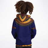 KIDS ATHLETIC HOODIES - DASHIKI STYLES COLLECTION - Blue