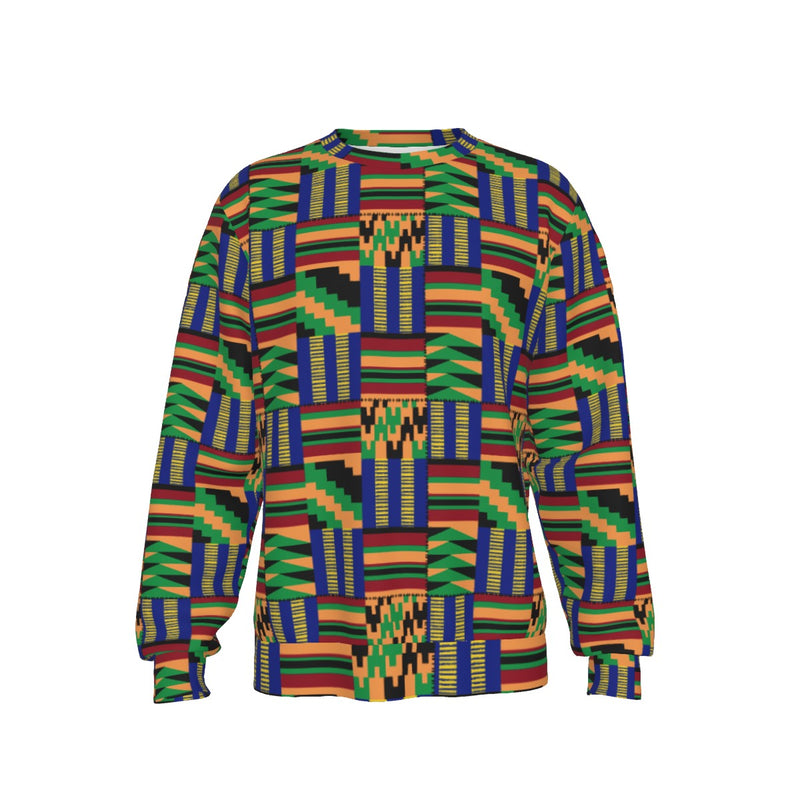 Kente Men's Thicken Sweater