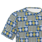 Adinkra Diamonds All-Over Print Men's O-Neck T-Shirt