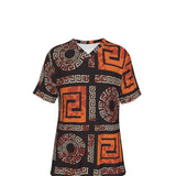 ANKARA STYLES COLLECTION - VNECK Tee