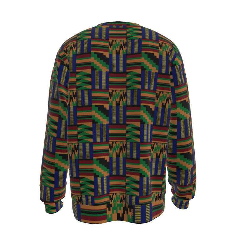 Kente Men's Thicken Sweater