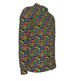 Kente Men's Long Sleeve Button Down Shirt