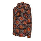 ANKARA MEN'S LONG SLEEVE BUTTON DOWN SHIRT