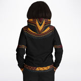 UNISEX ATHLETIC HOODIES - DASHIKI STYLES COLLECTION - Black