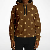 UNISEX ATHLETIC HOODIES - ADINKRA SYMBOLS STYLES COLLECTION